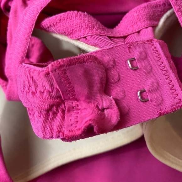 Athleta 819364 Racer Back Dress pink built in bra - Picture 5 of 9